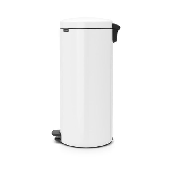 Coș de gunoi alb cu pedală din oțel 30 l NewIcon – Brabantia