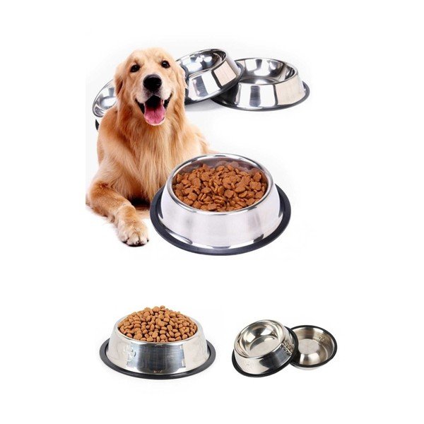 Boluri metalice pentru animale în set de 2 buc. ø 22 cm - Lydia&Co-image-1