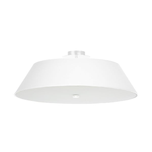 Plafonieră albă cu abajur din sticlă ø 60 cm Hektor - Nice Lamps