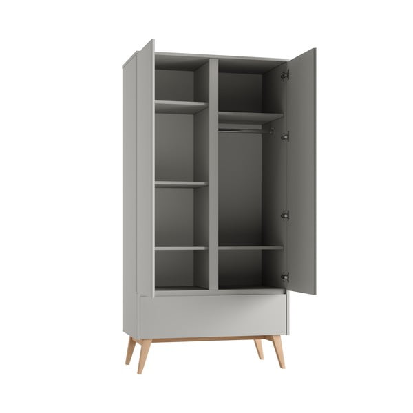 Șifonier pentru copii gri 100x52,5 cm Swing – Pinio-image-1
