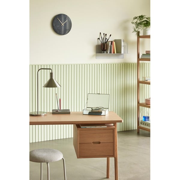 Etajeră din lemn de stejar 45x180 cm Mason – Hübsch-image-3