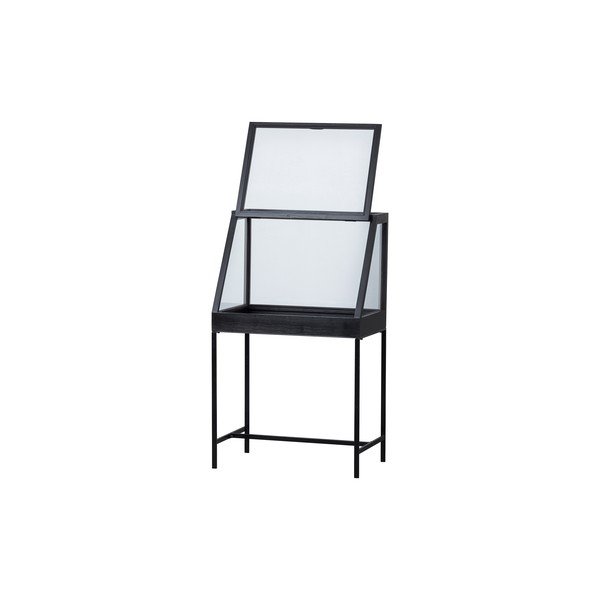 Vitrină neagră 65x109 cm Dido – WOOOD-image-2