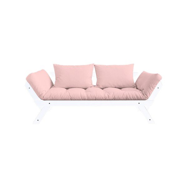 Canapea extensibilă Karup Bebop White/Pink Peonie-image-2