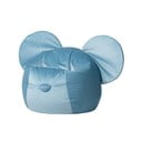 Fotoliu puf pentru copii albastru Ears – The Brooklyn Kids