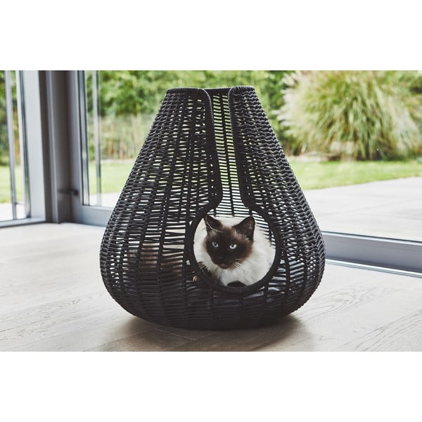 Pat  gri antracit pentru pisici ø 56 cm Perla Anthracite – MiaCara-image-1