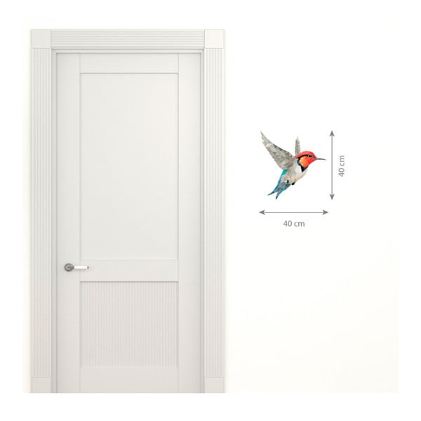 Autocolant Fanastick Origami Colibri-image-2