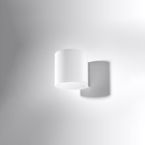 Aplică de perete albă ø 10 cm Gino – Nice Lamps