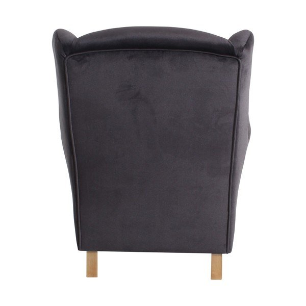 Fotoliu Max Winzer Lorris Velour Anthracite, gri antracit-image-4