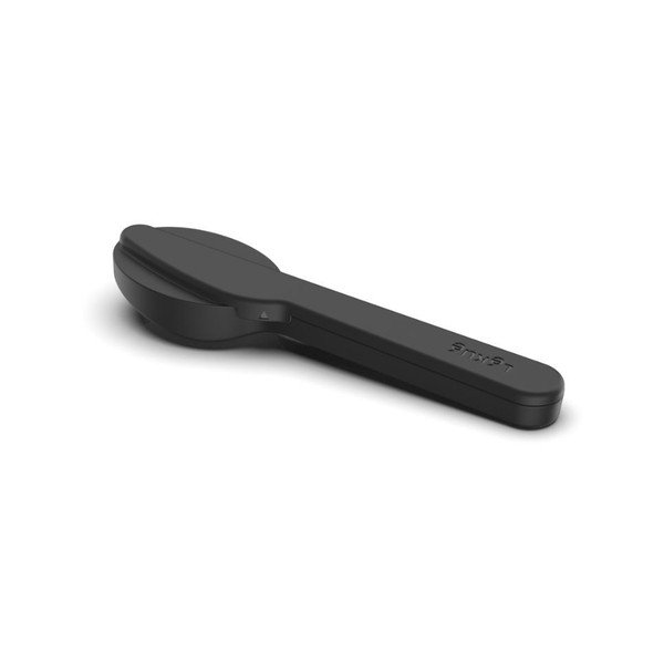 Set de tacâmuri de călătorie negru/argintiu din oțel inoxidabil 3 buc. To Go – Lékué-image-4