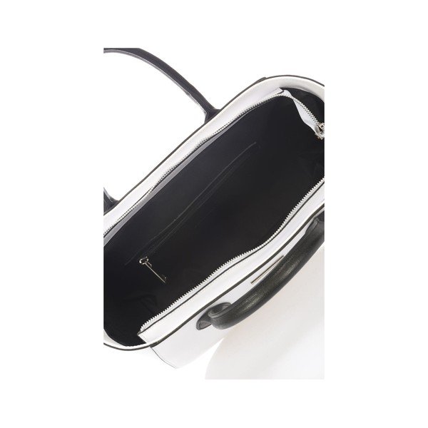 Geantă din piele Krole Krista, alb -image-3