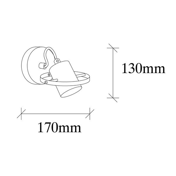 Aplică de perete neagră Vaveyla – Opviq lights-image-3
