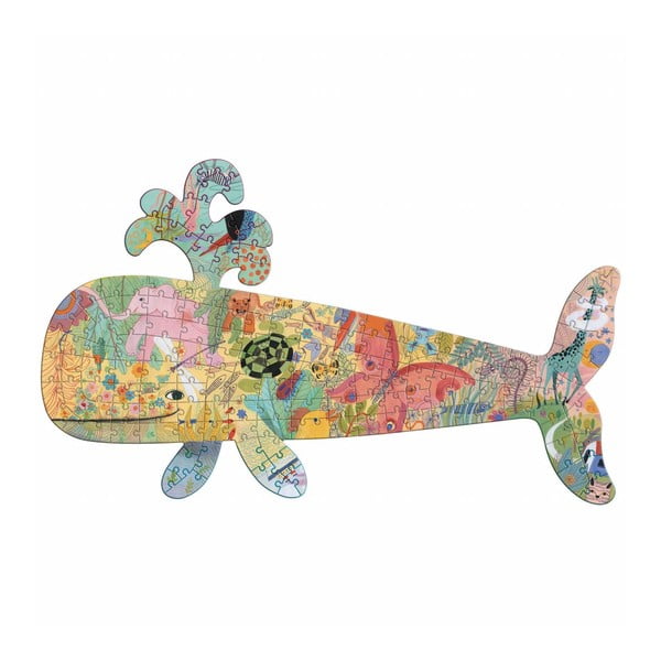 Puzzle artistic Djeco Whale, 150 bucăți
