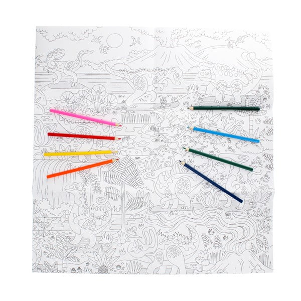 Cărți de colorat Baby Dinos – Rex London-image-2