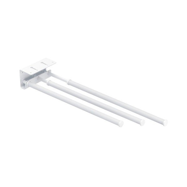 Suport telescopic de perete pentru prosop Wenko Basic Slide Bar Trio