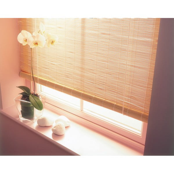 Jaluzea în culoare naturală din bambus 120x160 cm – Gardinia-image-1