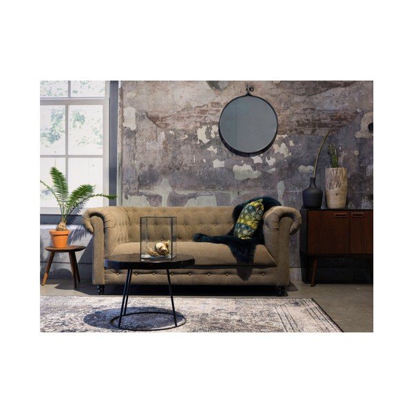 Pernă Dutchbone Ottava, 45 x 45 cm, verde - albastru-image-4