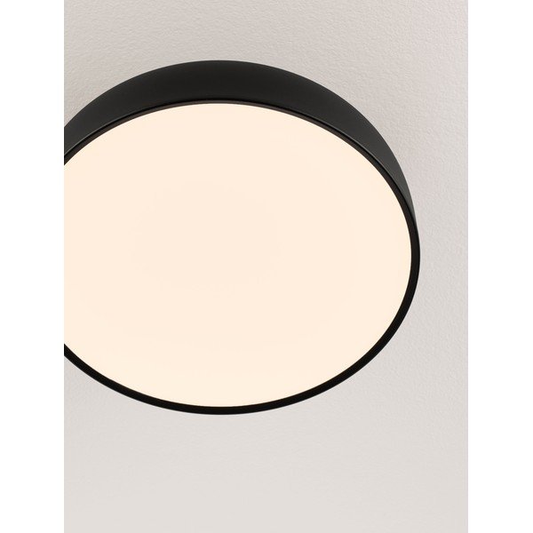 Plafonieră negru-mat LED cu intensitate reglabilă din aluminiu Noelia – Nova Luce-image-2