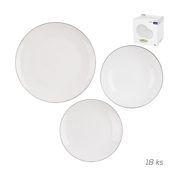 Serviciu de masă 18 buc. new bone china Decora – Orion-image-2