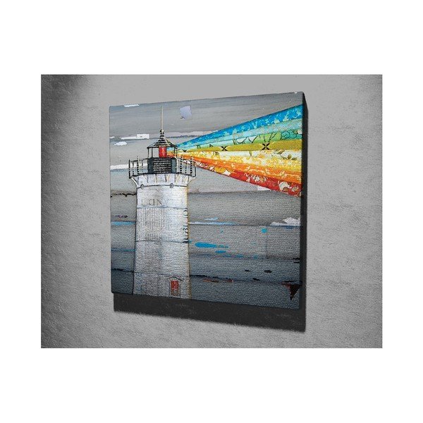Tablou pe pânză Lighthouse, 45 x 45 cm-image-2
