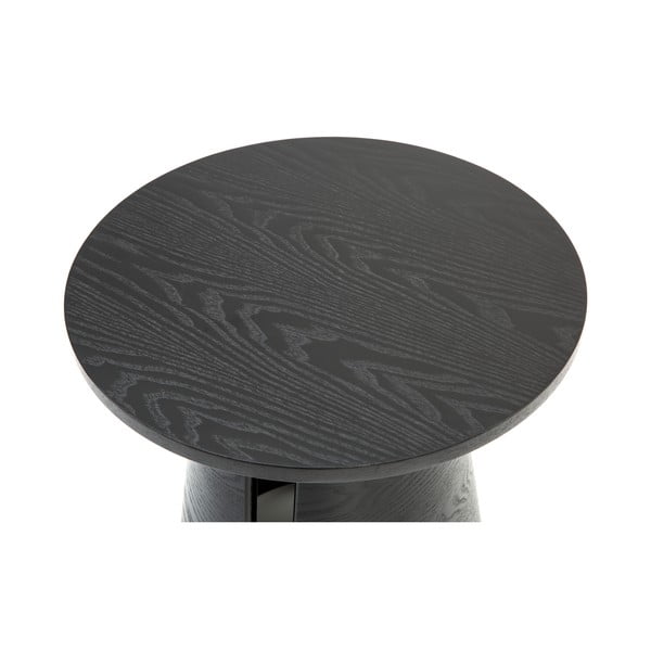 Măsuță auxiliară Teulat Cep, ø 50 cm, negru-image-4