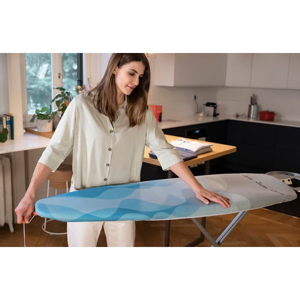 Husă din bumbac gri-albastru pentru masa de călcat Vileda Ultra Fresh-image-2
