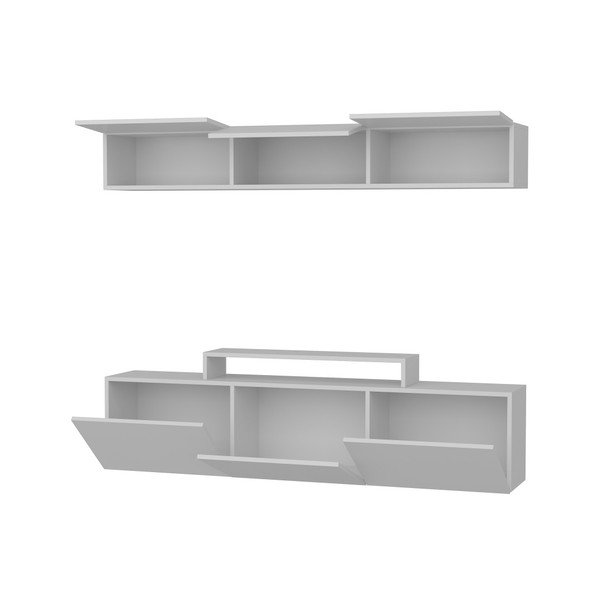 Comodă TV Mobito Design Line, alb-image-4