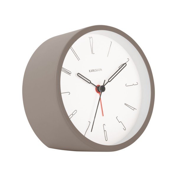 Ceas deșteptător ø 11 cm Belle Numbers – Karlsson-image-2