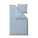 Lenjerie de pat albastru-deschis din damasc pentru pat de o persoană 140x200 cm Noble – Södahl