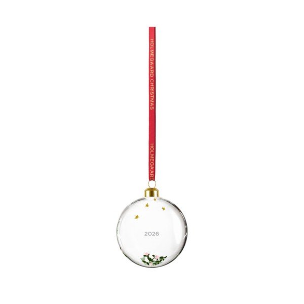 Ornament de Crăciun suflat manual din sticlă ø 8 cm Christmas – Holmegaard
