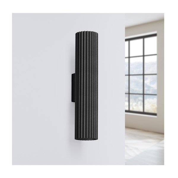 Aplică de perete neagră Gleam – Sollux-image-2