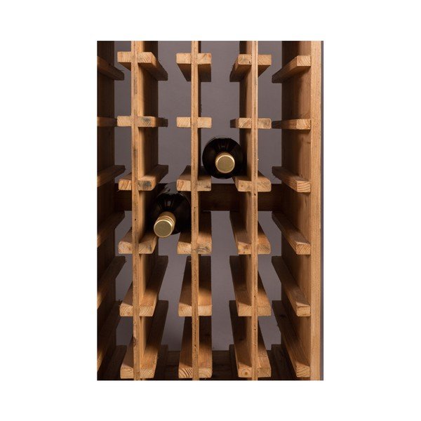 Dulap vinotecă maro din lemn de brad număr de sticle 28, 43,5x118,5 cm Claude – Dutchbone-image-4