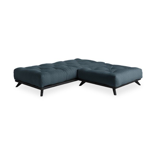 Canapea Karup Design Senza Black/Petrol Blue, albastru-image-4