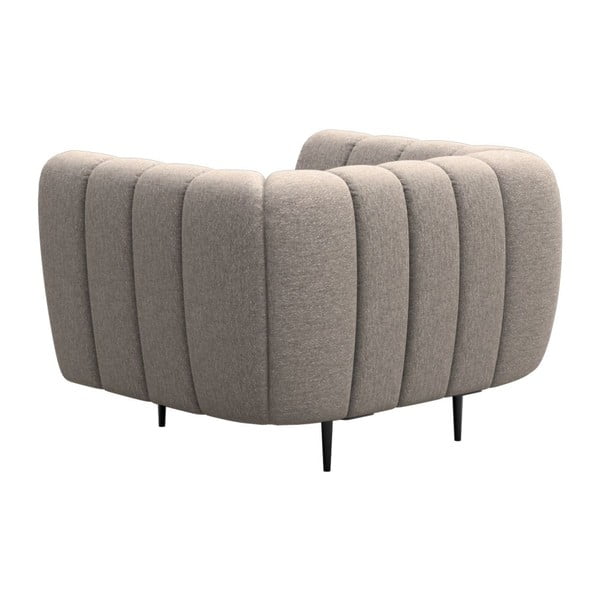 Fotoliu bej Shel – Ghado-image-3