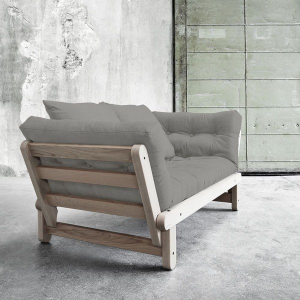 Canapea extensibilă Beat Beech/Granite Grey-image-3