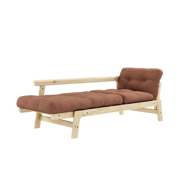 Canapea variabilă Karup Design Step Natural Clear/Clay Brown-image-4