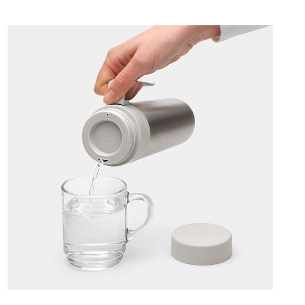 Cană termos gri deschis 500 ml Make & Take – Brabantia-image-4