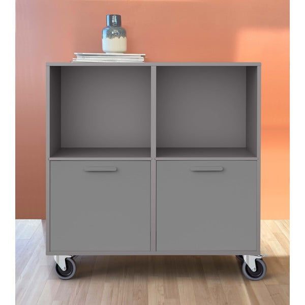 Comodă mobilă Keep by Hammel, gri-image-1