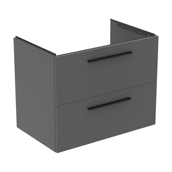 Dulap sub chiuvetă gri suspendat 80x63 cm i.Life B – Ideal Standard-image-4