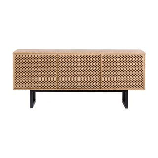 Comodă în decor de lemn de stejar Woodman Camden Diamond, 175 x 75 cm