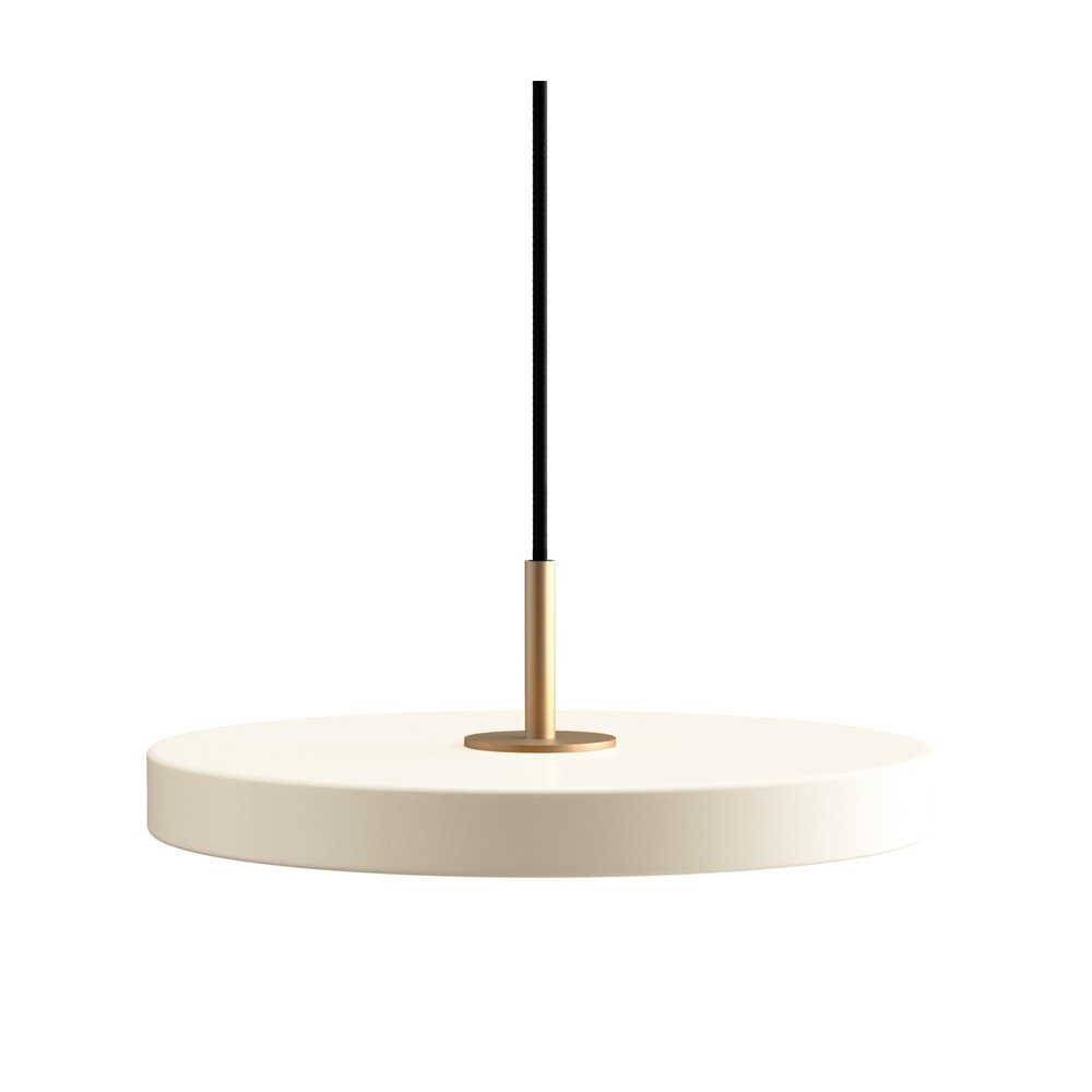 Lustră crem LED cu intensitate reglabilă cu abajur din metal ø 31 cm Asteria Plus Mini – UMAGE