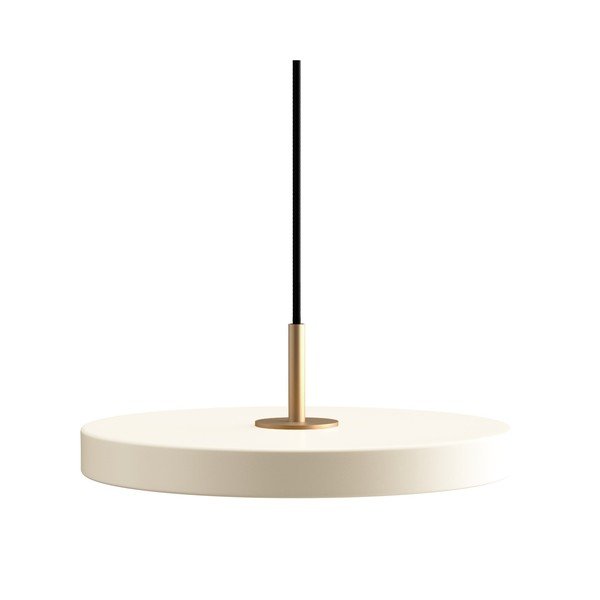 Lustră crem LED cu intensitate reglabilă cu abajur din metal ø 31 cm Asteria Plus Mini – UMAGE