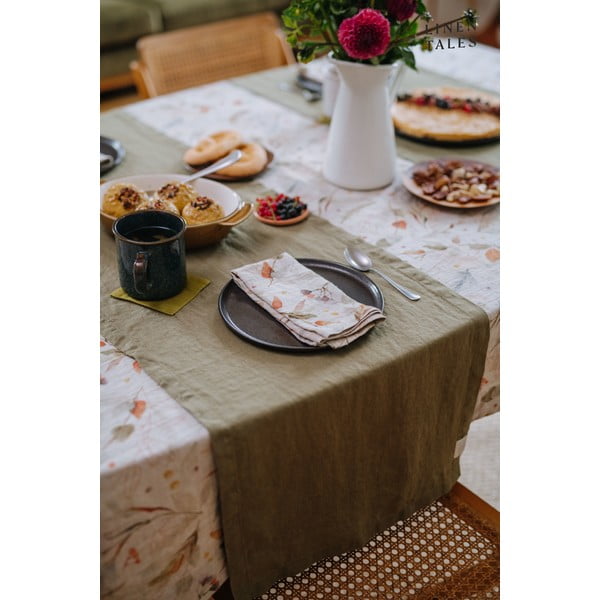 Napron de masă din in 40x200 cm – Linen Tales-image-3