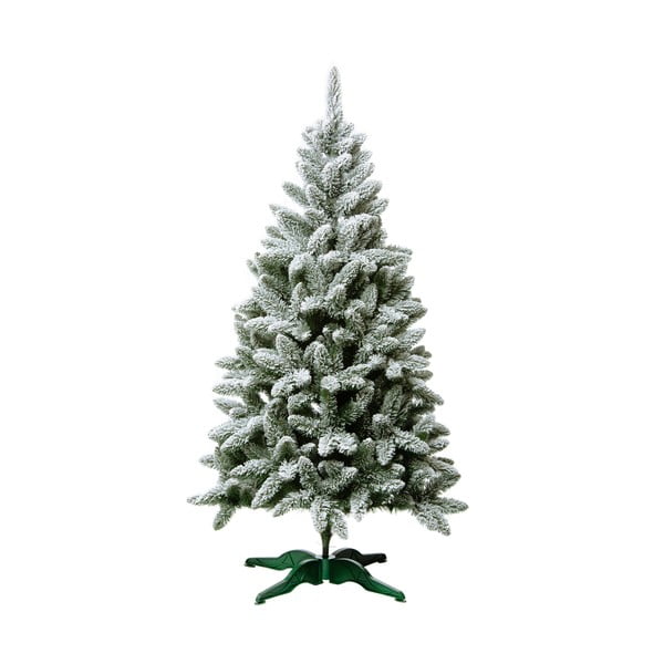Brad artificial de Crăciun Dakls, înălțime 150 cm, verde-alb