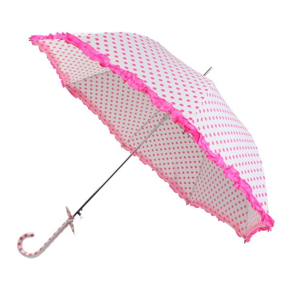 Umbrelă Bombay Duck Confetti, roz - alb