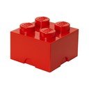 Cutie depozitare LEGO®, roșu