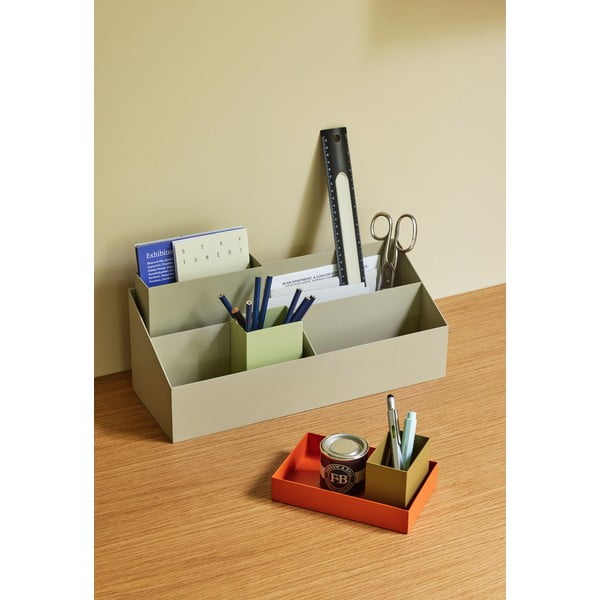 Organizator pentru papetărie din metal Pod – Hübsch-image-1