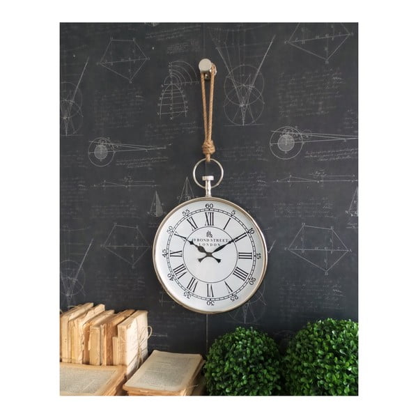 Ceas suspendat de perete Orchidea Milano Wall Clock London City Puro, ⌀ 30 cm