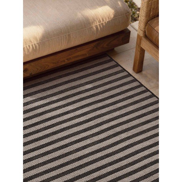 Covor pentru exterior și interior negru/crem 120x170 cm Haringey Linley – Ted Baker-image-3