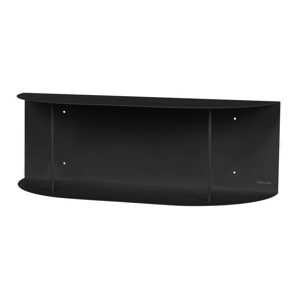 Raft negru etajat din metal 60 cm Lina – noo.ma