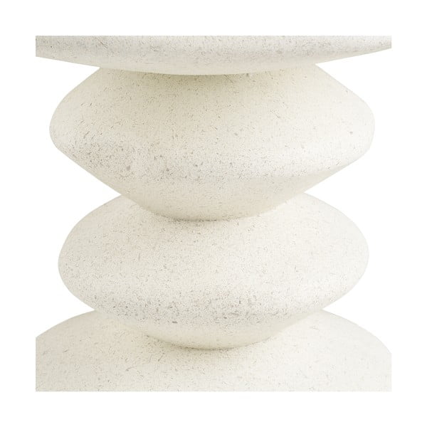 Măsuță auxiliară rotundă din piatră ø 36 cm Blackburn – House Nordic-image-4